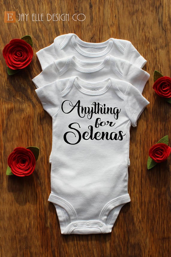 Selena best sale baby onesie