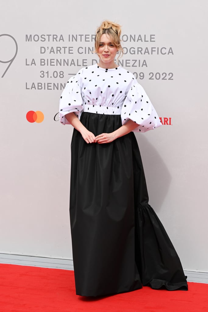 Aimee Lou Wood in Patou at the 2022 Venice Film Festival