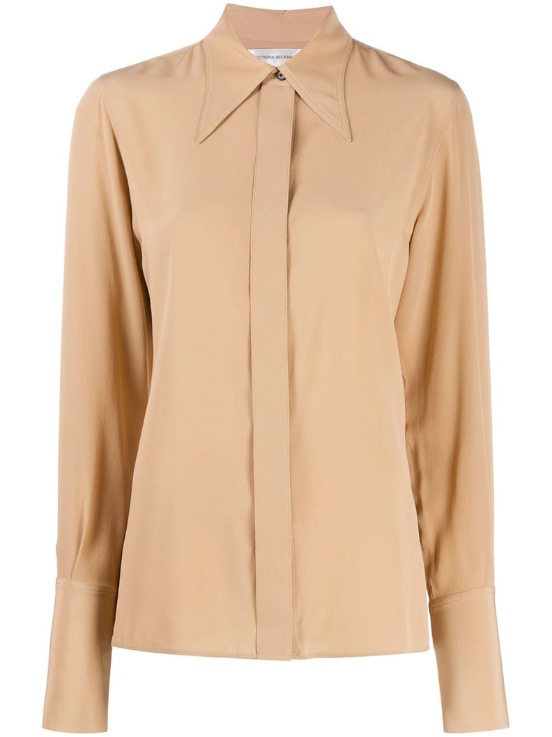 Meghan Markle's Victoria Beckham Silk Shirt