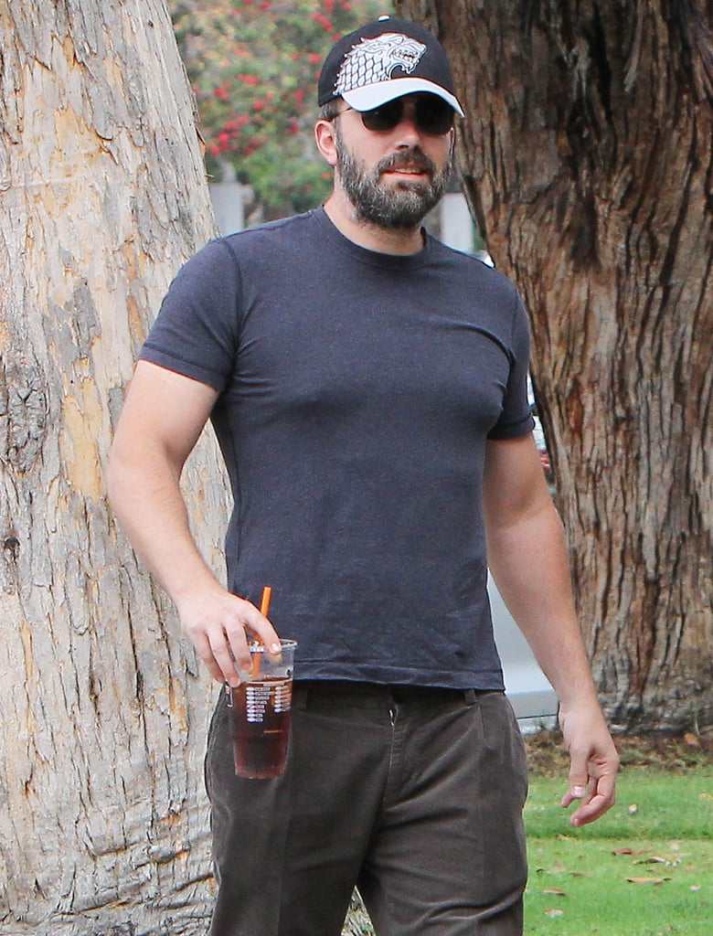 Ben Affleck Smiling in LA August 2015 | Photos | POPSUGAR ...