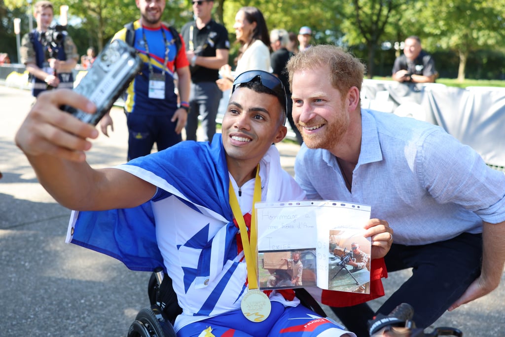 Prince Harry at the 2023 Invictus Games