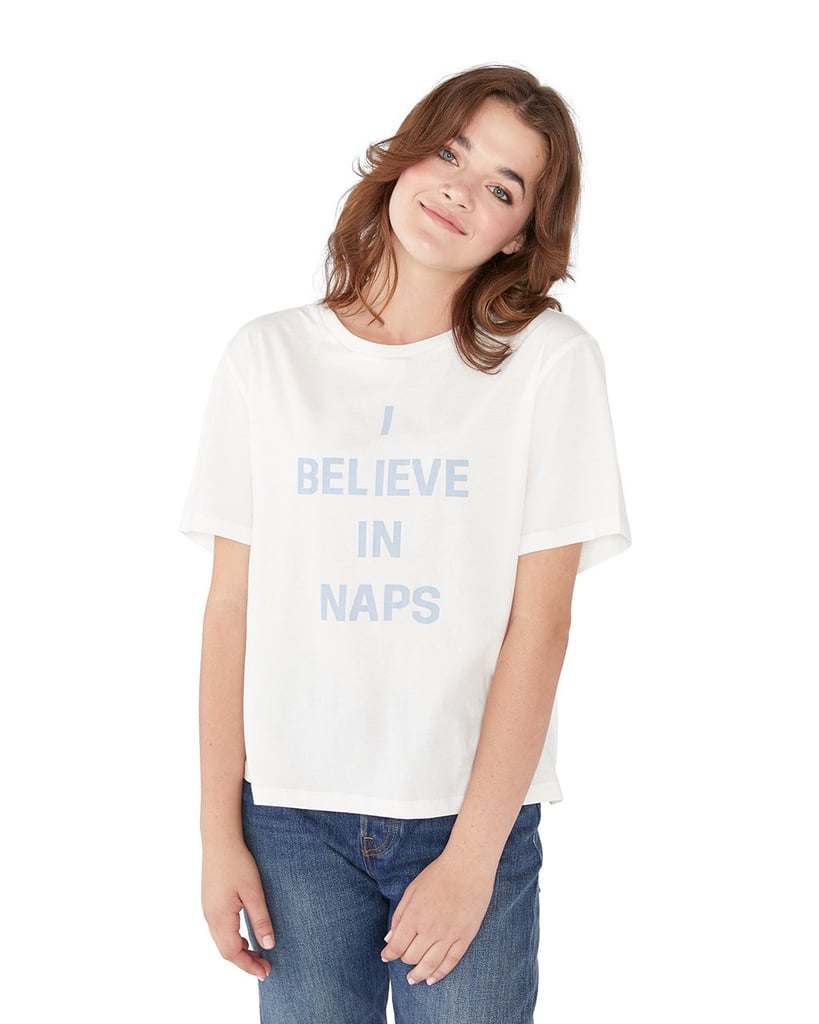 I Believe in Naps Boxy Tee