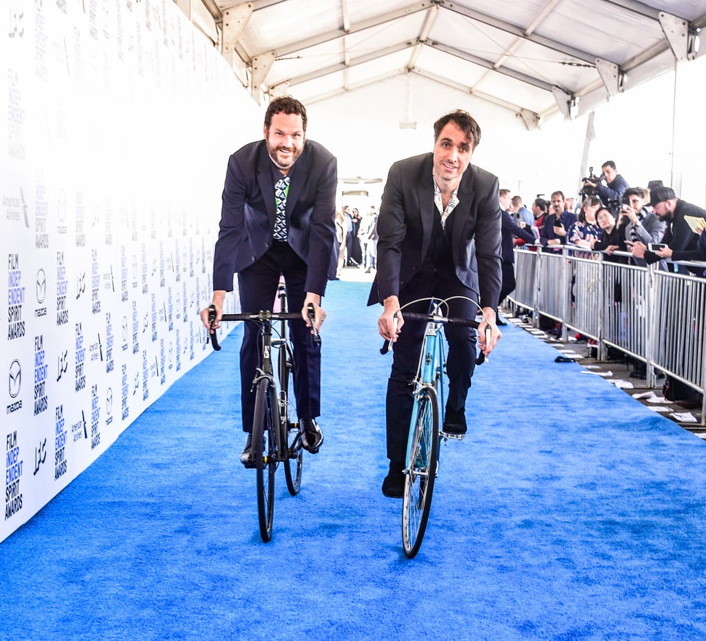 Kyle Marvin and Michael Angelo Covino at the 2020 Spirit Awards