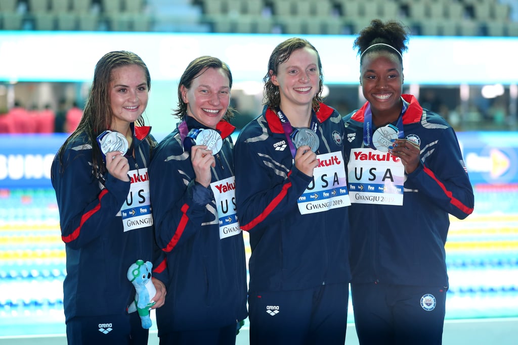US Women Win Silver in the 4x200m Relay