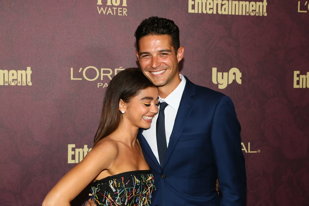 Sarah Hyland and Wells Adams Anniversary Pictures 2018