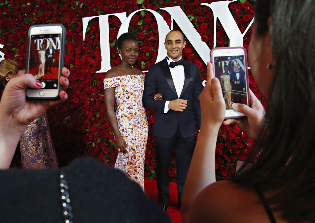 Lupita Nyong'o at the 2016 Tony Awards
