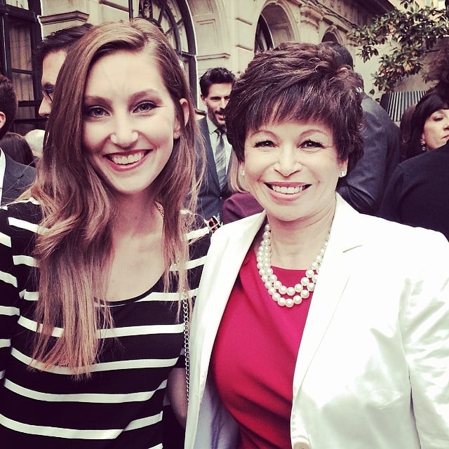 POPSUGAR News Editor Annie Gabillet caught up with President Barack Obama's Senior Advisor Valerie Jarrett.