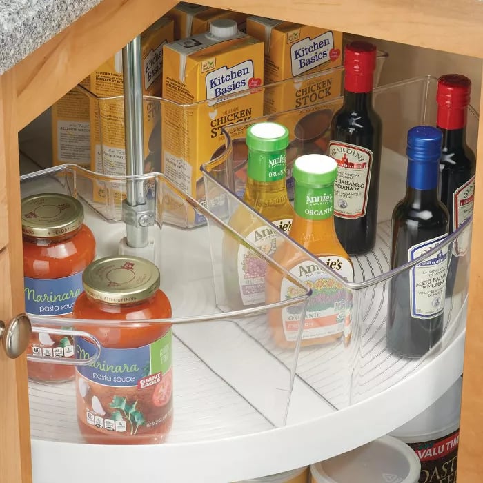 Best Home Organizer For Lazy Susans: mDesign Lazy Susan Kitchen Food Storage Organizer Bin
