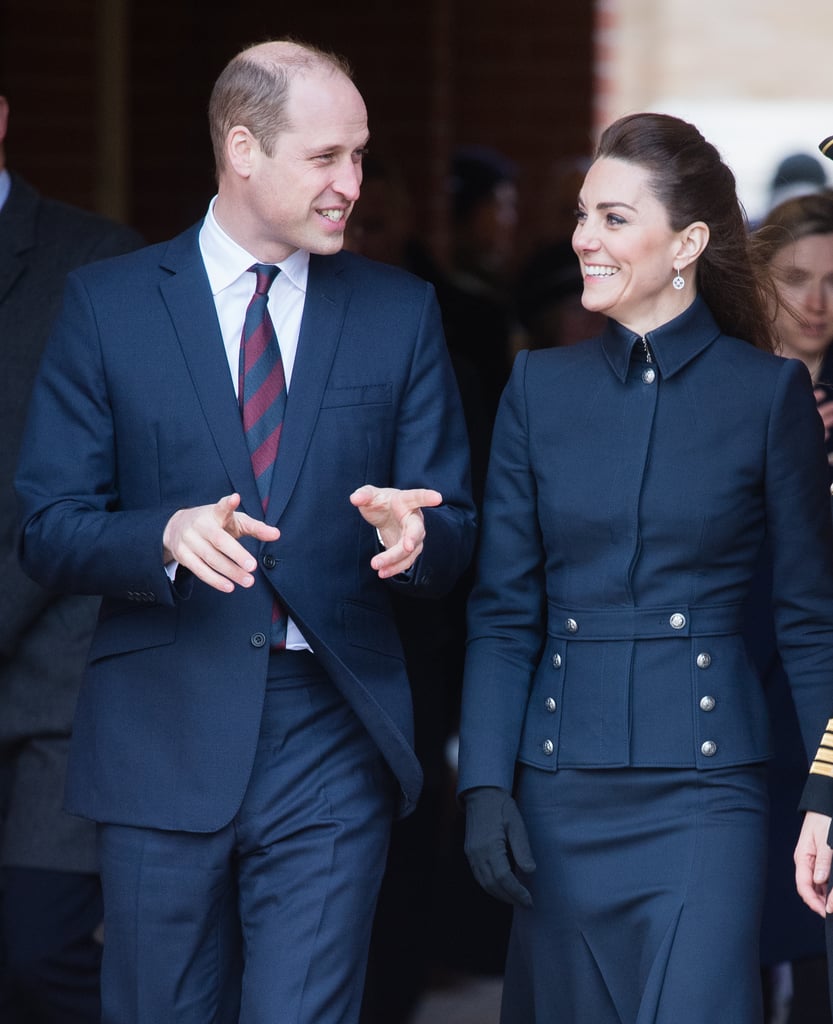 Kate Middleton Smiling at Prince William Pictures