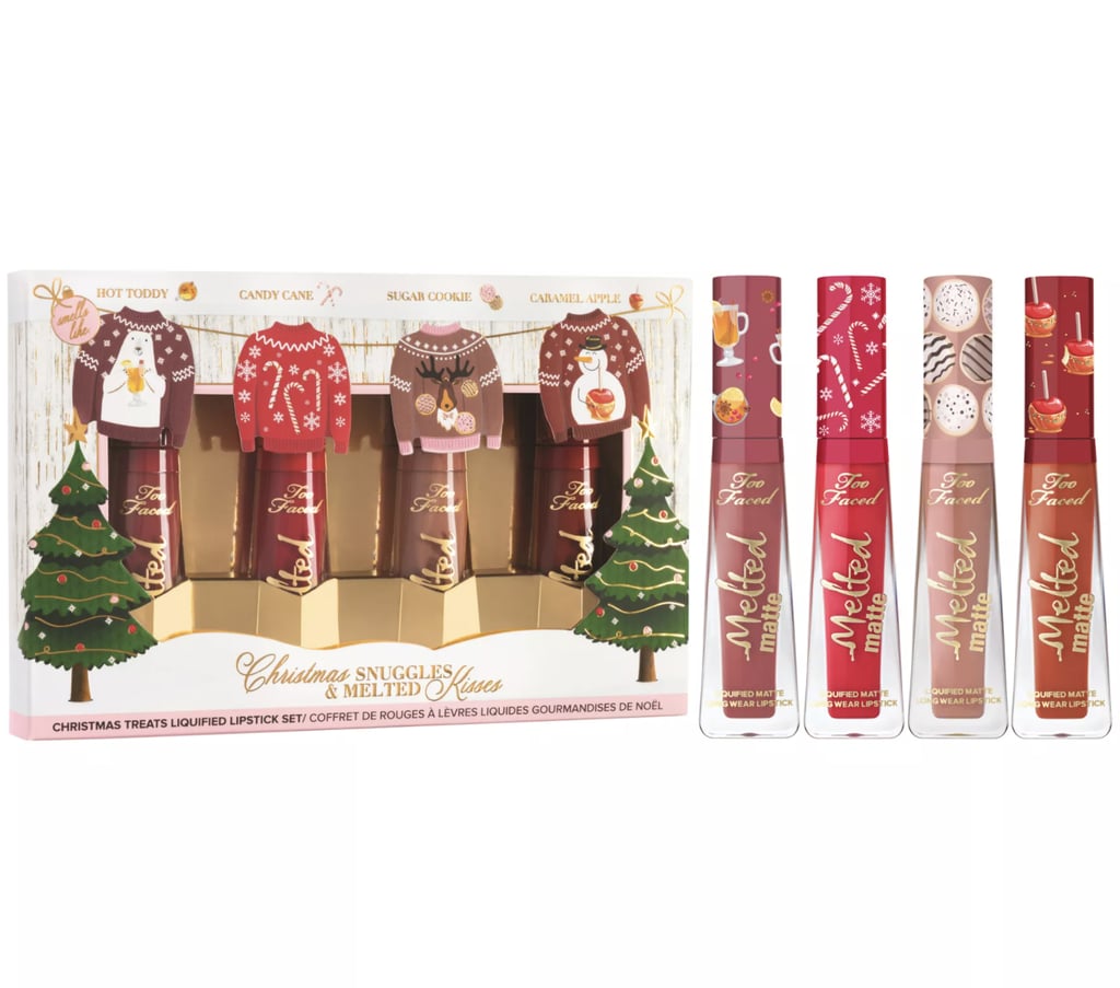 Too Faced Christmas Snuggles & Melted Kisses Liquid Lipstick Set