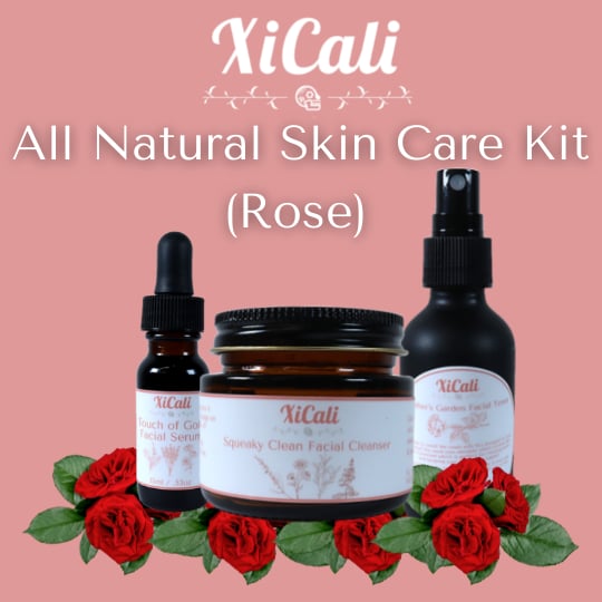 XiCali Rose/Lavender Skin Care Kit
