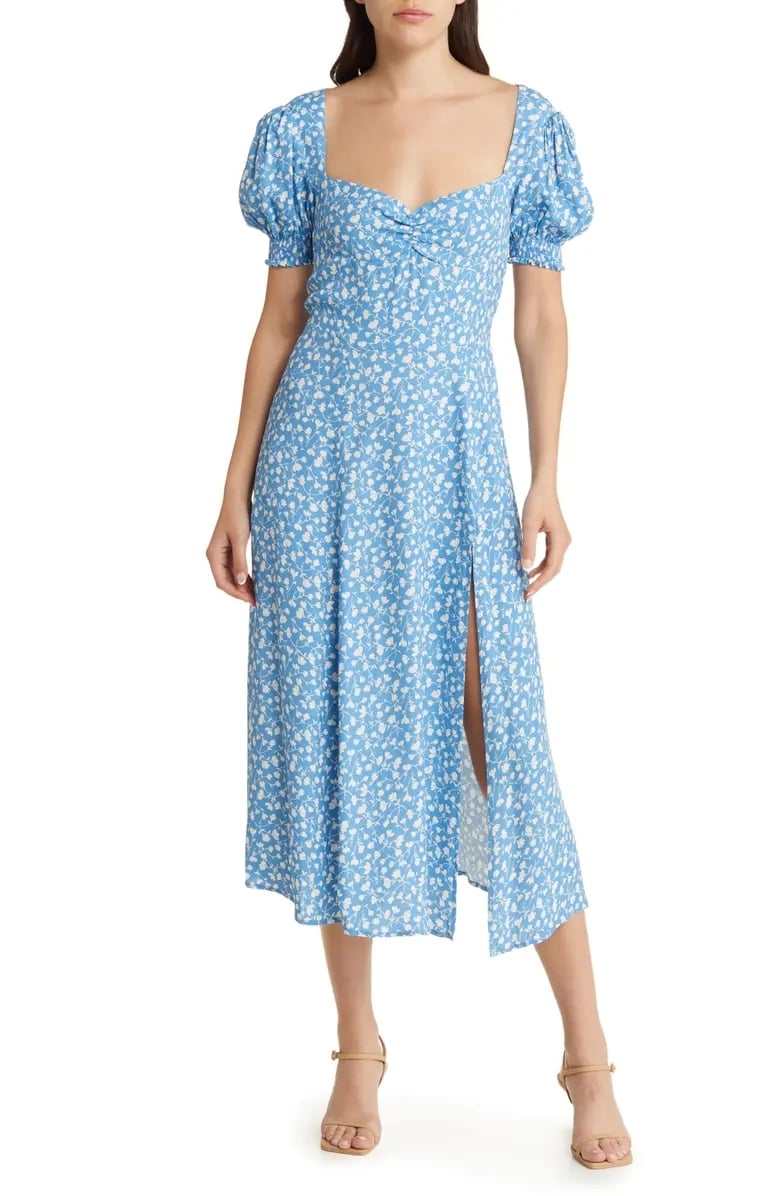 Reformation Lacey Floral Dress
