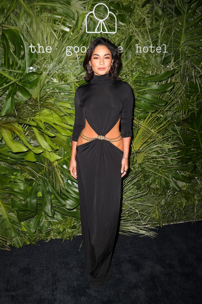 See Vanessa Hudgens's Sexy Low-Slung Cult Gaia Dress