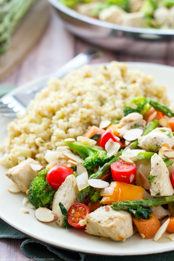 Chicken Asparagus Stir-Fry