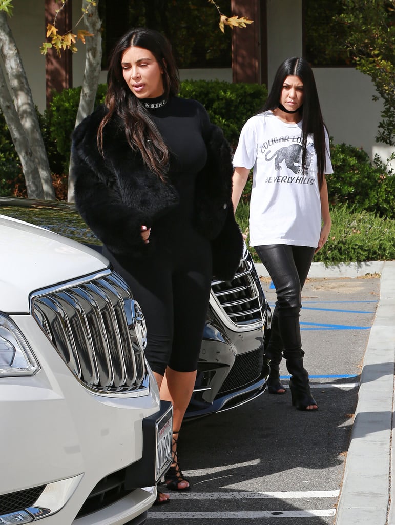 Kim Kardashian Out in LA After Nude Photo Drama
