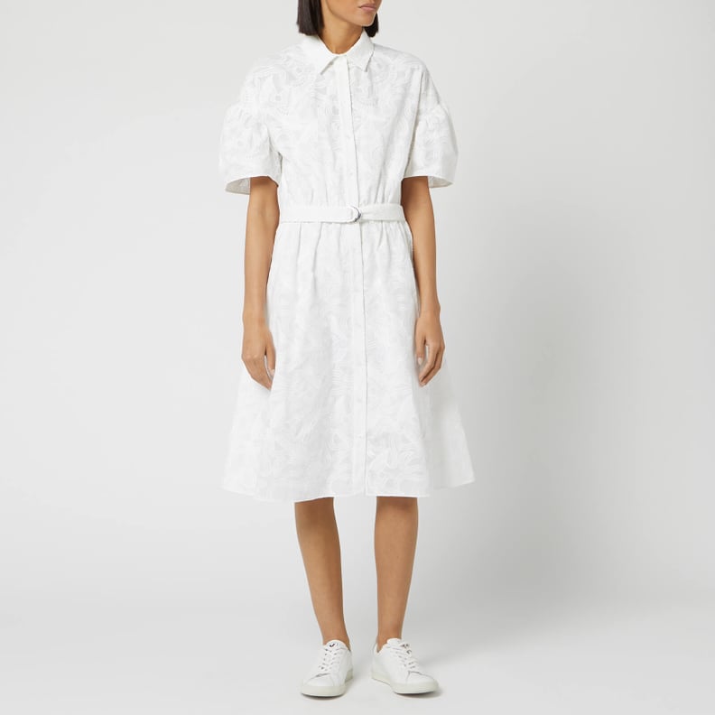 KENZO Shirting Belted Dress