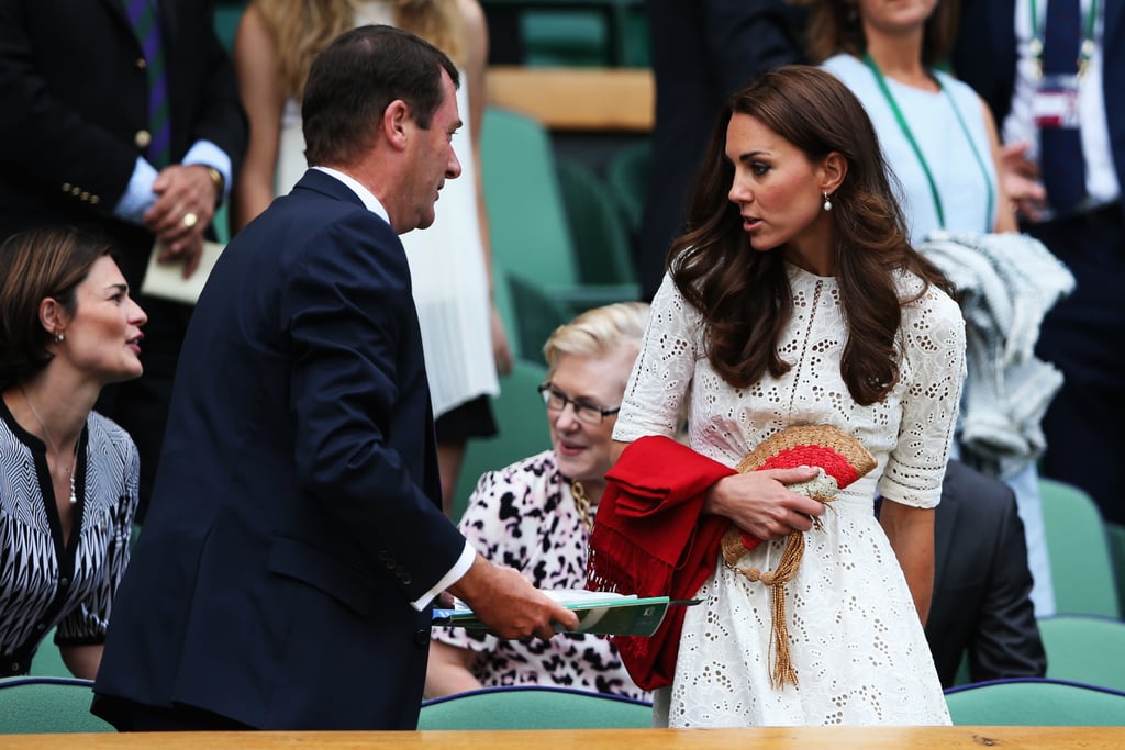 Kate Middleton and Prince William at Wimbledon 2014