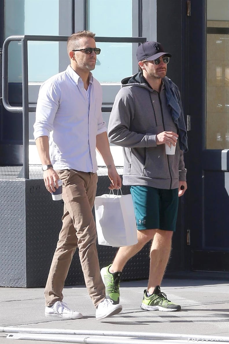 When Ryan Reynolds and Jake Gyllenhaal Blessed Us With This Coffee Date