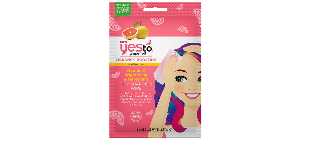 Yes To Dry Shampoo Wipe CVS Beauty Products Spring 2019 POPSUGAR