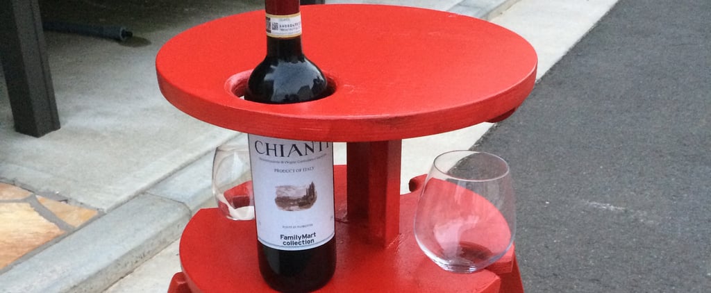 DIY Ikea Wine Table