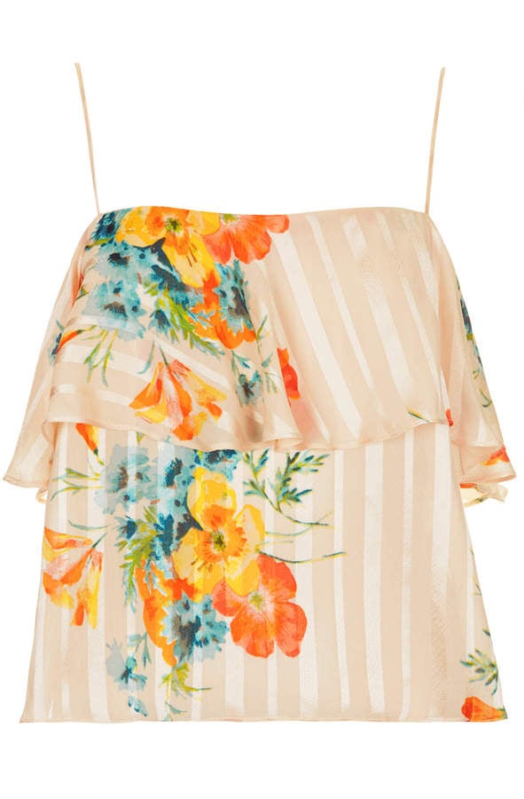 topshop floral top