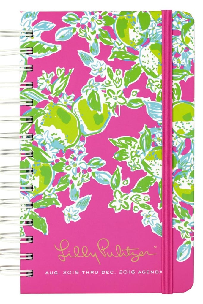 Lilly Pulitzer Medium Agenda Lemonade ($22)
