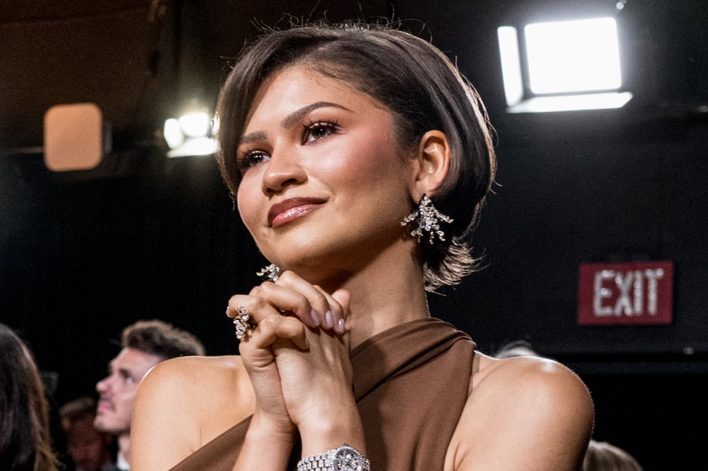ghd Ceramic Vented Round Brush ($35)
Hairstylist Ursula Stephen turned Zendaya's new "bixie" haircut into a romantic blow-out, thanks to one star product — ghd's round brush. "We've been wearing this cut in her natural texture but thought tonight was the perfect time for a more polished look," she said.