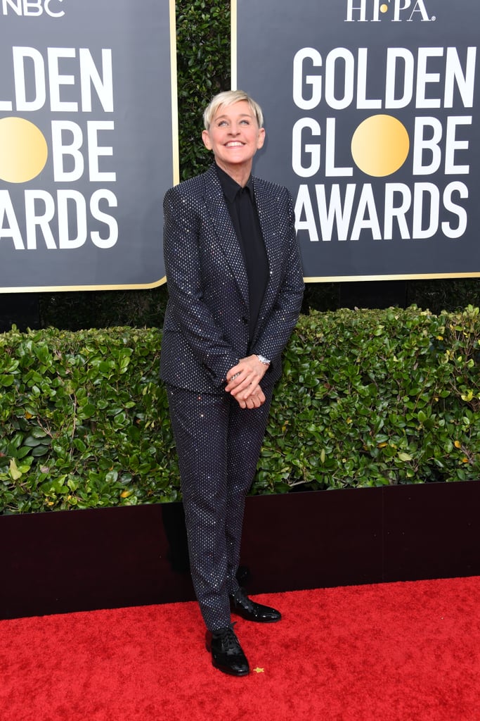 Ellen DeGeneres at the 2020 Golden Globes