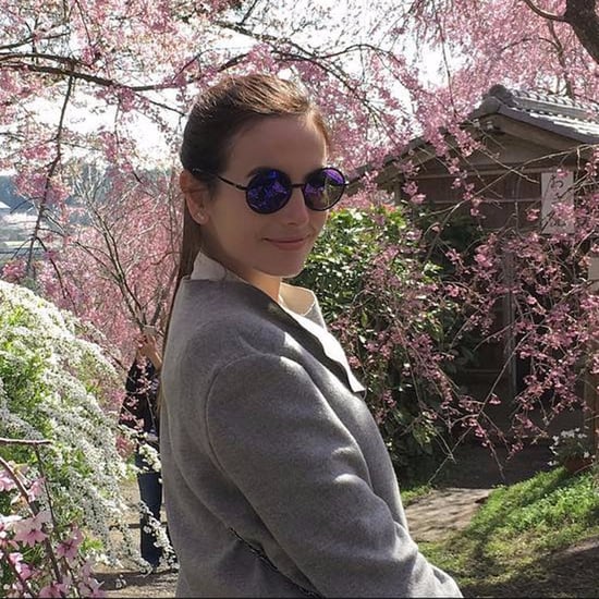 Camilla Belle Japan Vacation Pictures April 2017