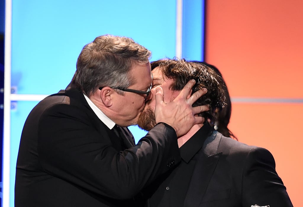Pictured: Christian Bale and Adam McKay