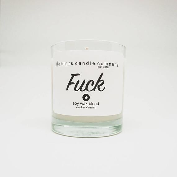 "F*ck" Soy Candle