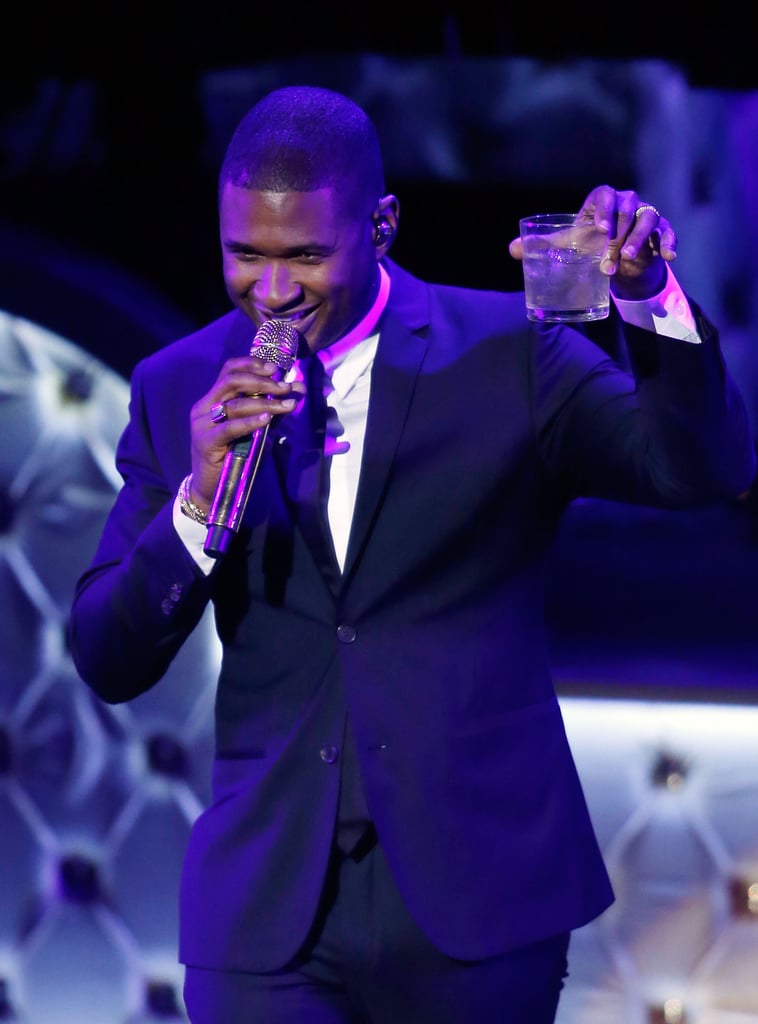 Pictured: Usher