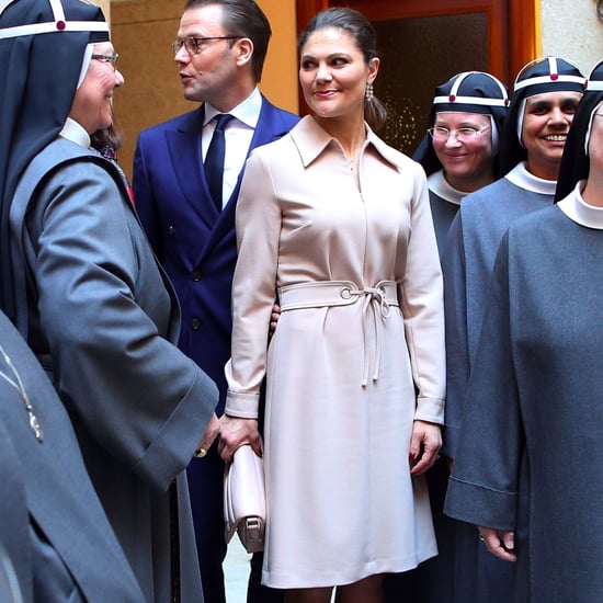 Princess Victoria's Beige Filippa K Dress December 2016