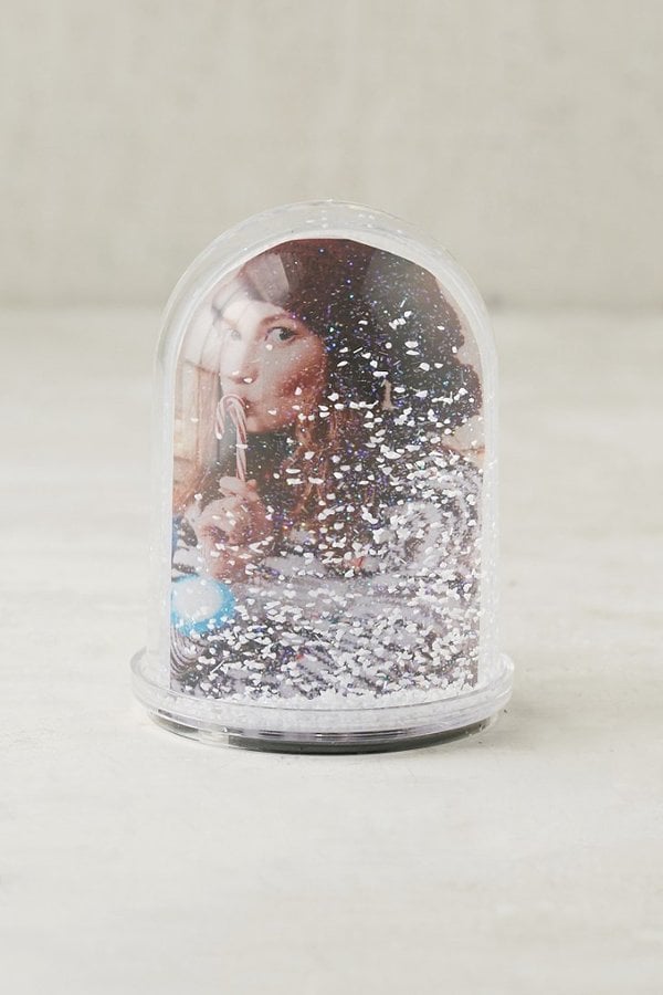 Urban Outfitters 4" Snowglobe Picture Frame