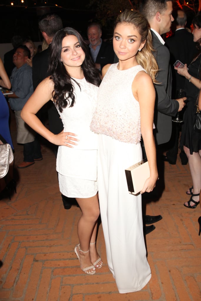 Sarah Hyland met up with her costar, Ariel Winter, on Saturday.