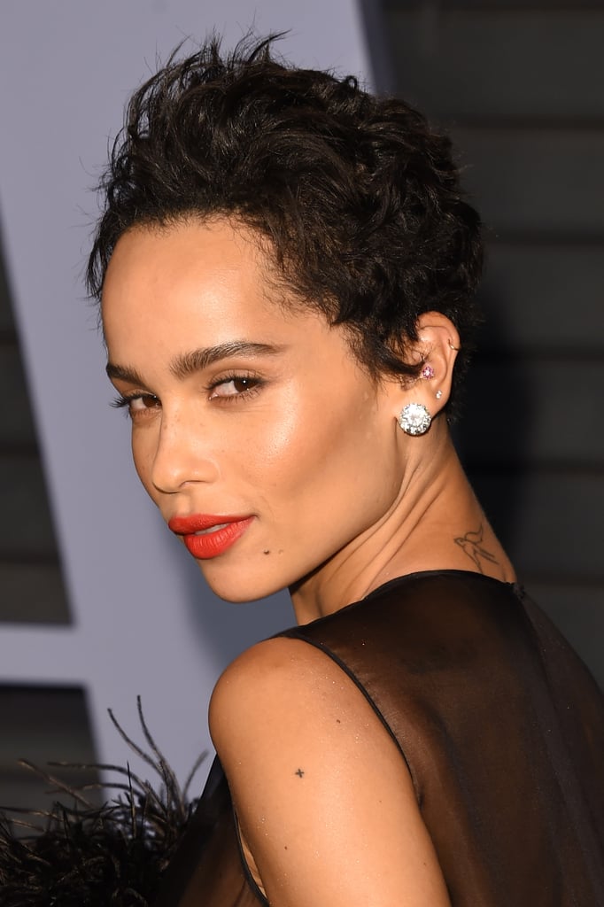 Zoë Kravitz With a Pixie Cut Zoë Kravitz With a Pixie Cut
