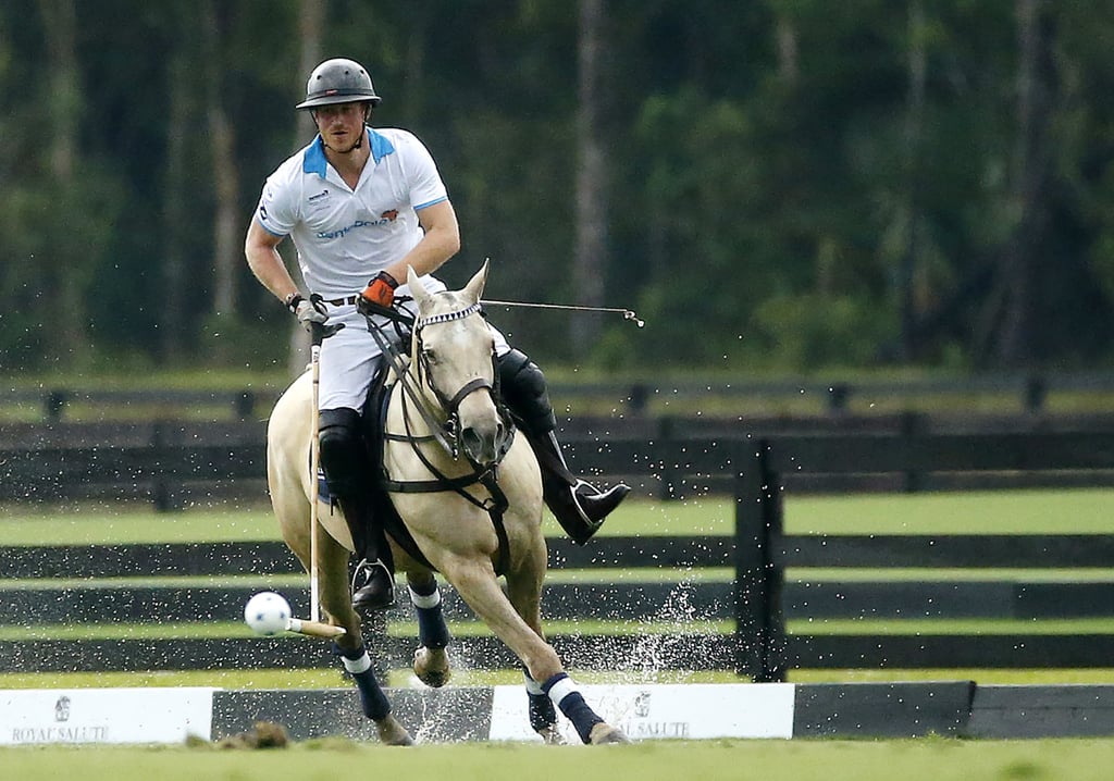 Prince Harry Plays Polo in Florida May 2016