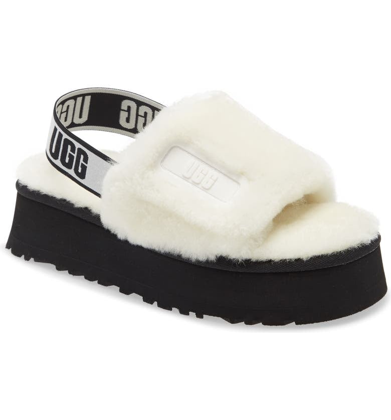 UGG Disco Genuine Shearling Slingback Slipper