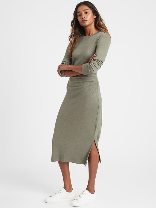 Banana Republic Luxespun Side-Ruched Dress