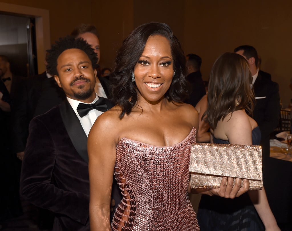 Regina King and Her Son at the 2019 Golden Globes