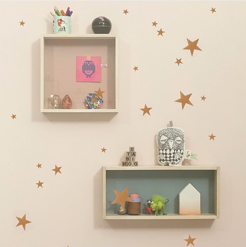 Instantly transform the look of your space with these playful mini star wall stickers ($21). They'll add some unexpected zest to your bathroom and fun to your kid's room. Best of all, they're removable.
— MW