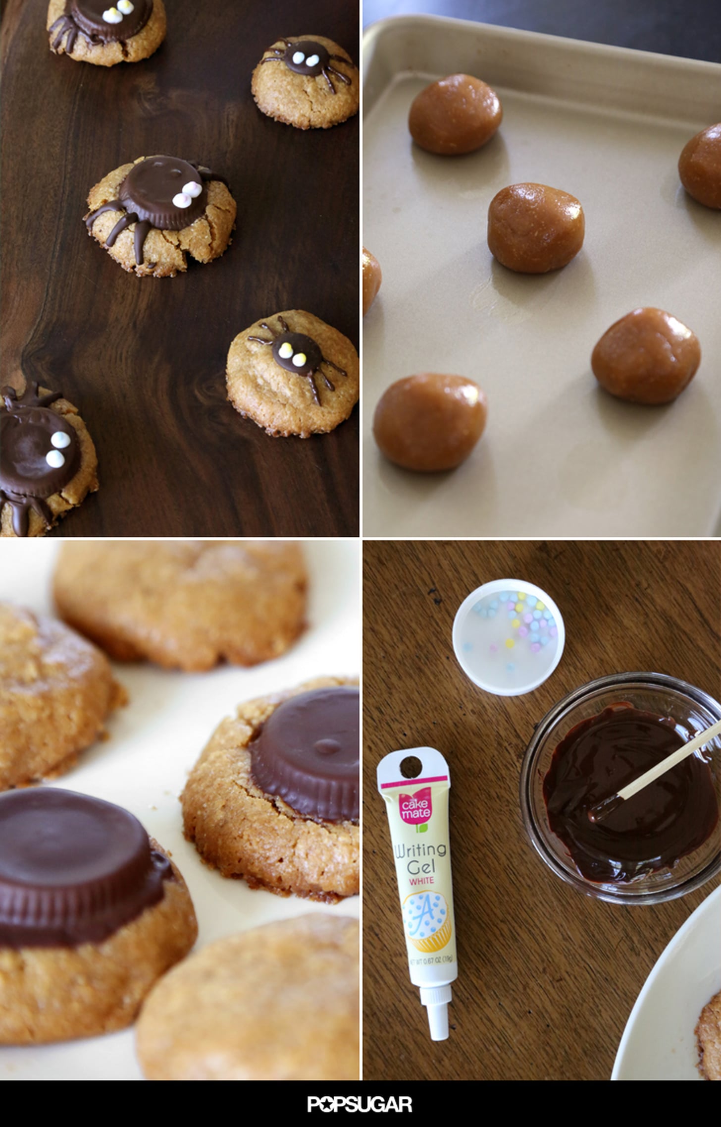 How to Make Spider Peanut Butter Cookies | POPSUGAR Food