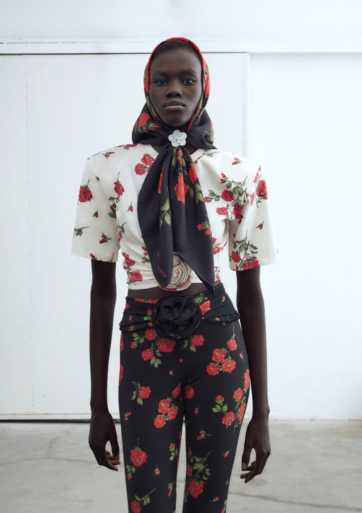 Magda Butrym x H&M Floral Print Top and Leggings
