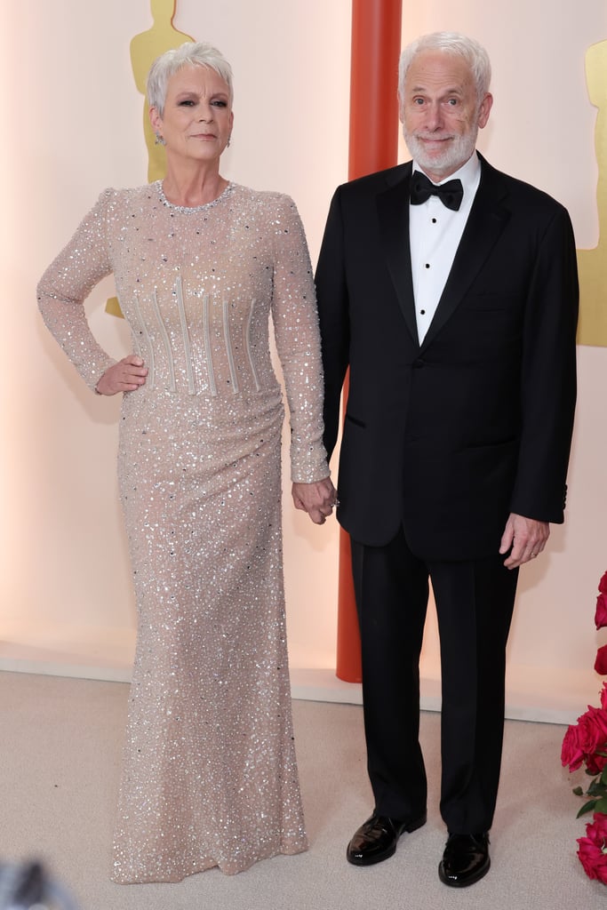 Jamie Lee Curtis and Christopher Guest at the 2023 Oscars