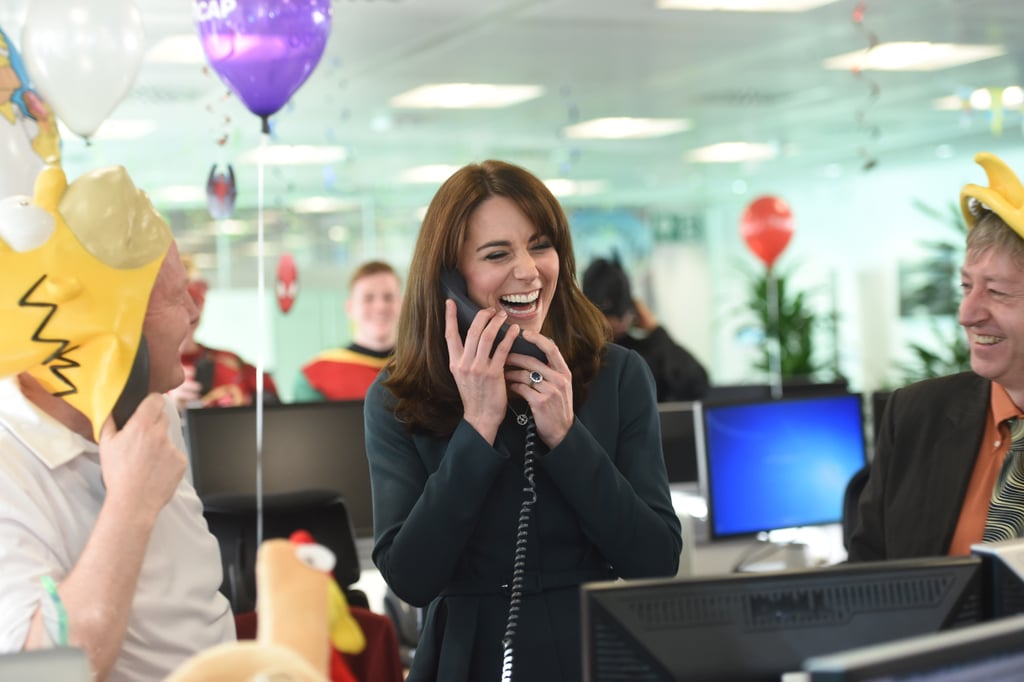 Kate Middleton Trading Room Floor 2015 Pictures
