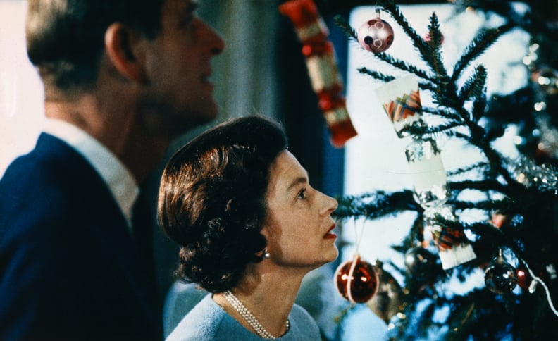 Decorating the Christmas Tree with the Queen in 1969