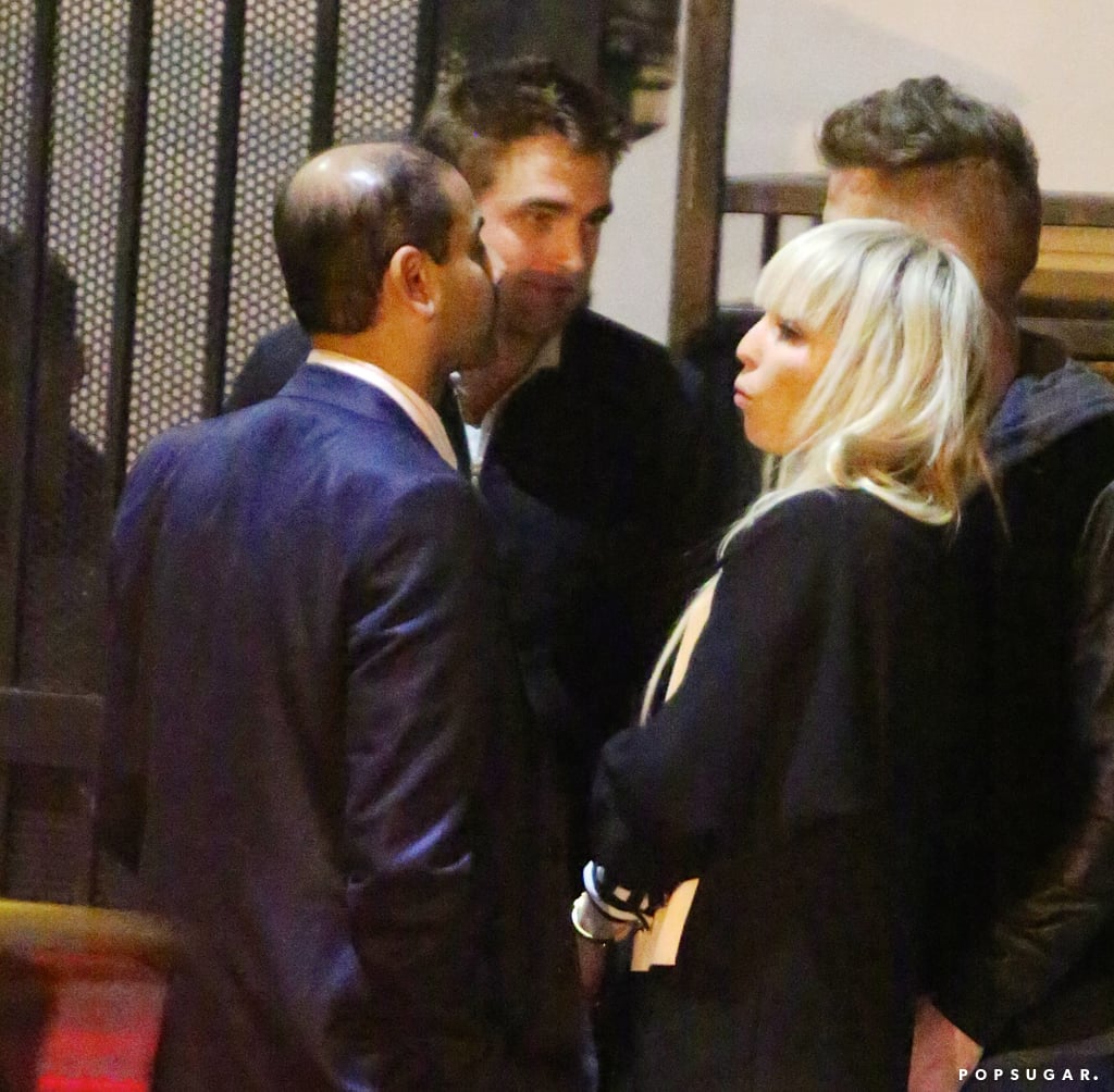 Robert Pattinson at a Bar in LA