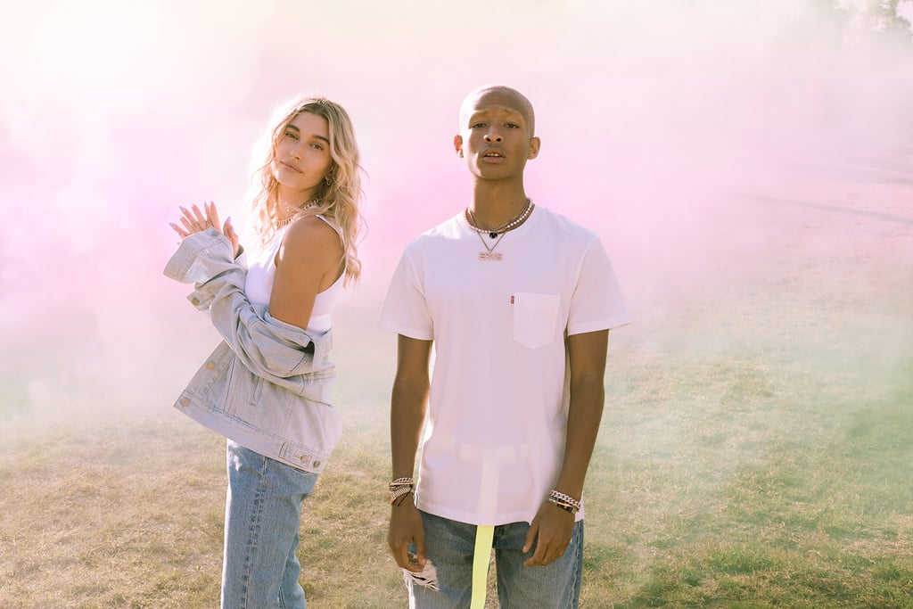 Hailey Bieber x Jaden Smith Levi's Festival Campaign 2020