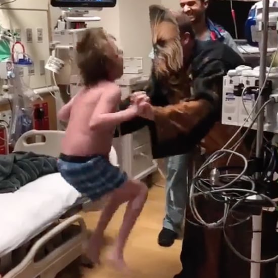 Children's Doctor Surprises Patient in Chewbacca Costume