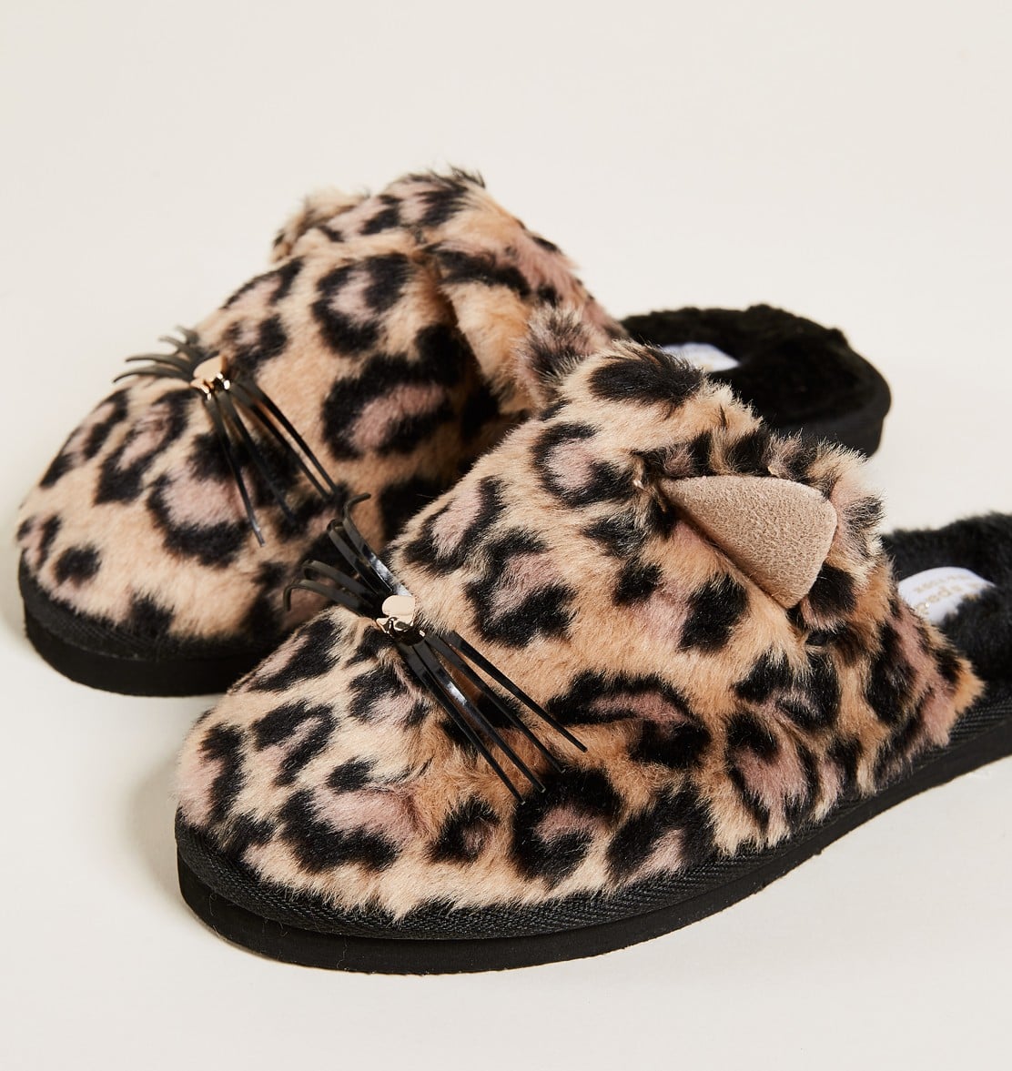 Kate spade clearance leopard slippers